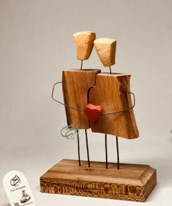 Alternative view of تندیس و مجسمه چوبی من و تو