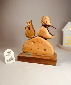 تندیس و مجسمه شازده و روباه(دستساز)