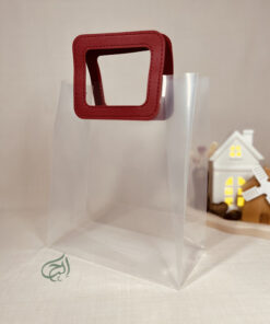 Alternative view of بگ طلقی شفاف دسته چرمی