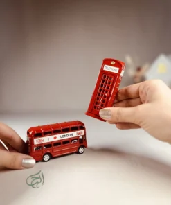 کیوسک تلفن و اتوبوس لندن مینی (دکوری)