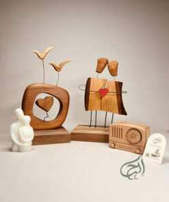 مجموعه (ست) چوبی دکوری عشق ماندگار